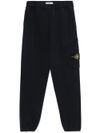 stone island - Pantaloni tuta in cotone con tasca