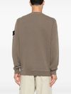 stone island - Felpa in cotone girocollo - 3