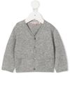 Cardigan in cashmere con tasche