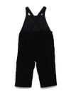 Corduroy ribbed overalls with pocket