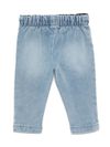 Jeans lunghi in cotone con gale