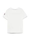 T-shirt in cotone stretch con logo e pinguino