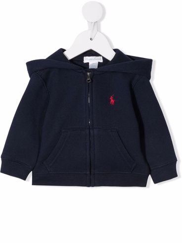 POLO RALPH LAUREN - Cotton sweatshirt with logo embroidery