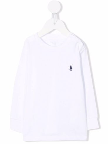 POLO RALPH LAUREN - Cotton t-shirt with logo embroidery