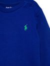 Crewneck cotton sweatshirt with buttons