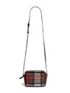 bonpoint - Wool crossbody bag with cherry embroidery