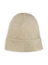 Ribbed cotton beanie