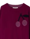 bonpoint - Maglione in cashmere con ciliegia - 1