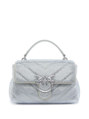 PINKO - Silver 'Love Lady Puff Mini' Bag