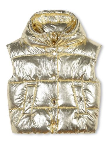 MARC JACOBS - Gilet oro imbottito e trapuntato