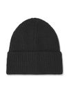 Ribbed beanie with logo