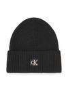 Ribbed beanie with logo