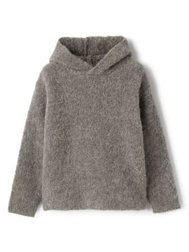 IL GUFO - Wool Sweater with Hood