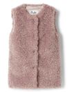 il gufo - Sleeveless faux fur vest