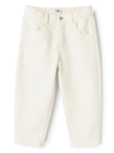 IL GUFO - Wide cotton trousers