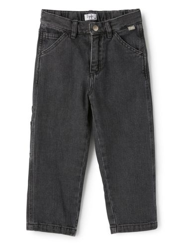 IL GUFO - Long cotton jeans with pockets