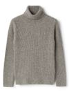 il gufo - Grey turtleneck sweater