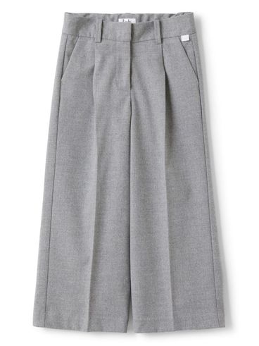 IL GUFO - Palazzo pants with crease