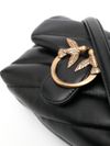 Black 'Love Puff Baby' Shoulder Bag