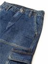 diesel - Cotton wide-leg jeans with pockets - 1