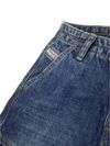 diesel - Cotton wide-leg jeans with pockets - 3