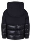 Short down jacket Andres with logo