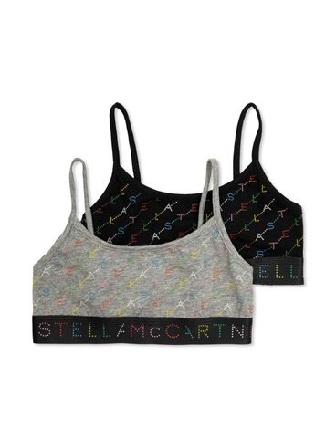 STELLA MCCARTNEY - Cotton bras with logo