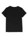 moncler - T-shirt in cotone con ricamo logo - 2