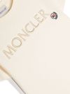 moncler - Cotton T-shirt with logo embroidery - 1