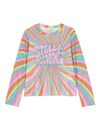 stella mccartney - T-shirt multicolore con logo