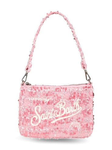 MC2 SAINT BARTH - Parisienne Mini Shoulder Bag with Rhinestones