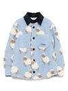 mc2 saint barth - Wool faux fur with sheep and pockets