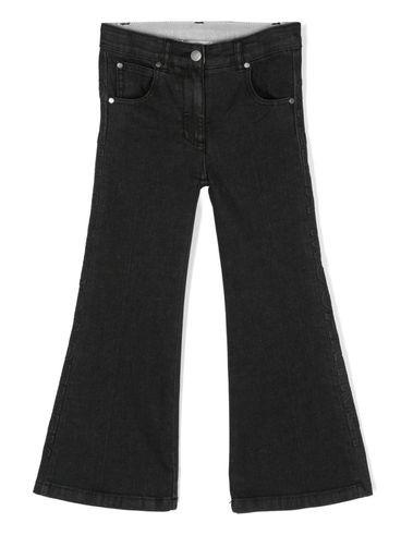 STELLA MCCARTNEY - Jeans lunghi in cotone svasati