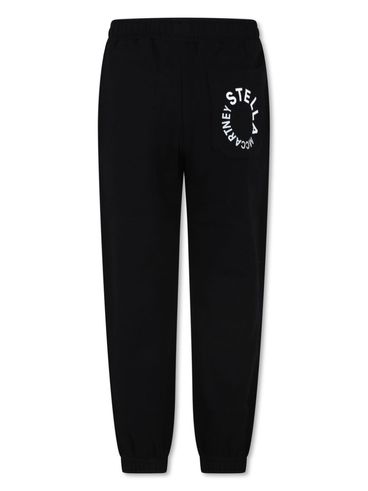 Pantaloni in cotone con logo