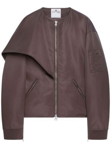 COURRÈGES - Bomber con fiocco oversize