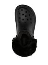 crocs - Stomp Lined Clog in black with fur - 1