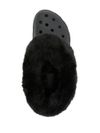 crocs - Sabot Furever Crush nero con pelliccia - 2