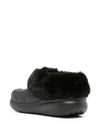 crocs - Sabot Furever Crush nero con pelliccia - 3