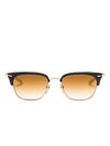 chrome hearts - Sluntradiction black and brown sunglasses