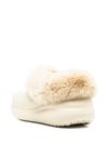 crocs - Sabot Furever Crush bianco con pelliccia - 1