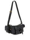 fiorucci - Calfskin leather crossbody bag with pockets. - 1