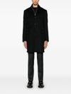 corneliani - Long single-breasted virgin wool coat - 1