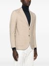 circolo 1901 - Single-breasted cotton blazer with pockets - 4