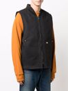 dickies - Black cotton vest with pockets - 1