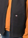 dickies - Gilet in cotone nero con tasche - 4