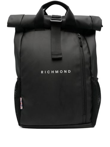 JOHN RICHMOND - Nylon backpack with logo