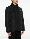 john richmond - Short quilted down jacket with logo - 2