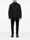 john richmond - Short quilted down jacket with logo - 3