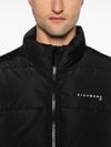 john richmond - Short quilted down jacket with logo - 4