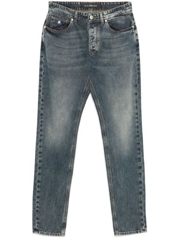 JOHN RICHMOND - Jeans lunghi in cotone con logo